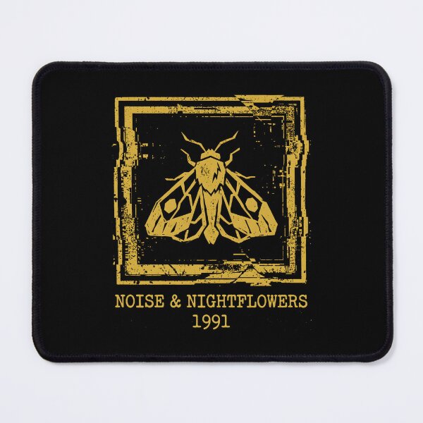 Item preview, Noise & Nightflowers 1991 Gothic Moth Graphic designed and sold by SplashTastic.