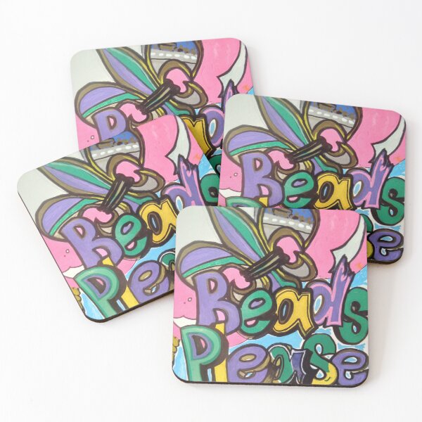 Item preview, Mardi Gras acrylic painting designed and sold by TWISTEDCITY504.