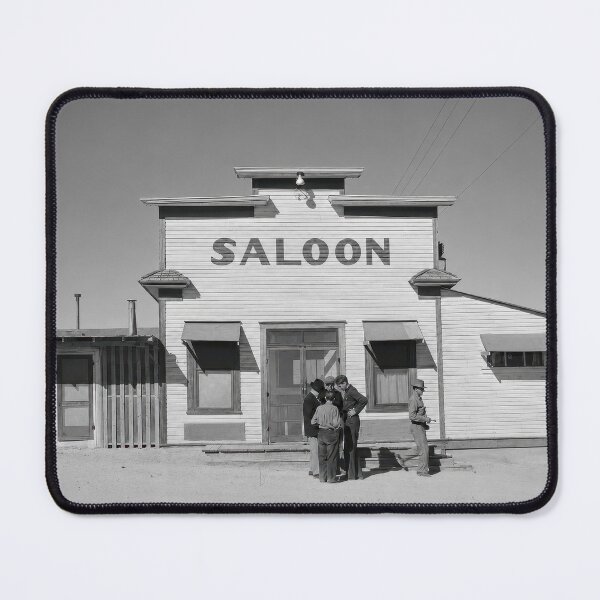 Item preview, Restored Silver Peak Nevada Saloon Photograph designed and sold by TheSoulOfArt.
