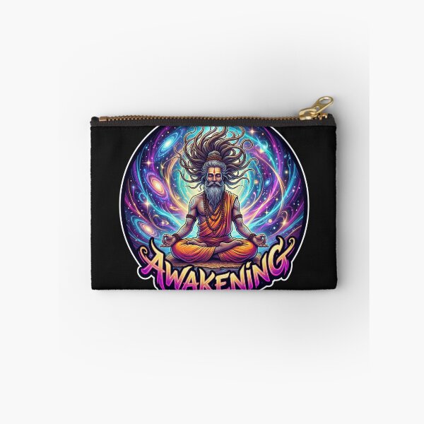 Item preview, "Awakening" Divine Sadhu Meditation Sticker designed and sold by krazzyremo.