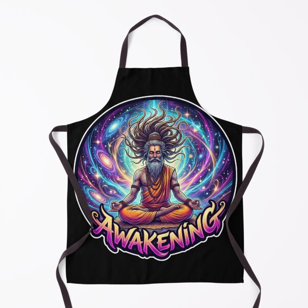 Item preview, "Awakening" Divine Sadhu Meditation Sticker designed and sold by krazzyremo.