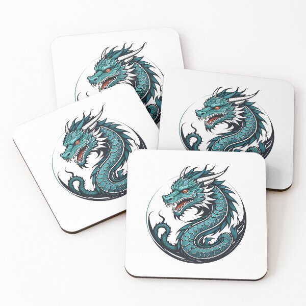 Item preview, Simple style Japanese dragon. designed and sold by Protonauta.
