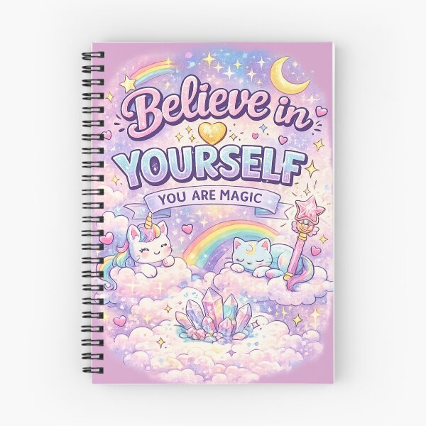 Item preview, Believe in Yourself – You Are Magic designed and sold by Funky Fable studio.