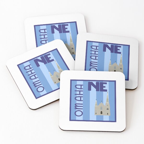 Item preview, Omaha Nebraska/Creighton University Sticker designed and sold by mkatherinecreates.