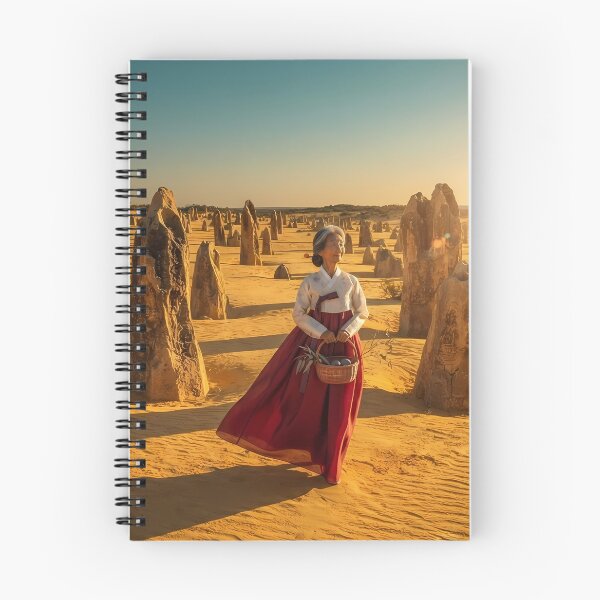 Item preview, Eternal Sands: A Hanbok's Voyage at the Pinnacles designed and sold by SOOstudio73.