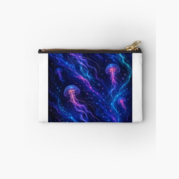 Item preview, Cosmic Bioluminescent Jellyfish Deep Sea Vortex   designed and sold by Jaideep Walia.