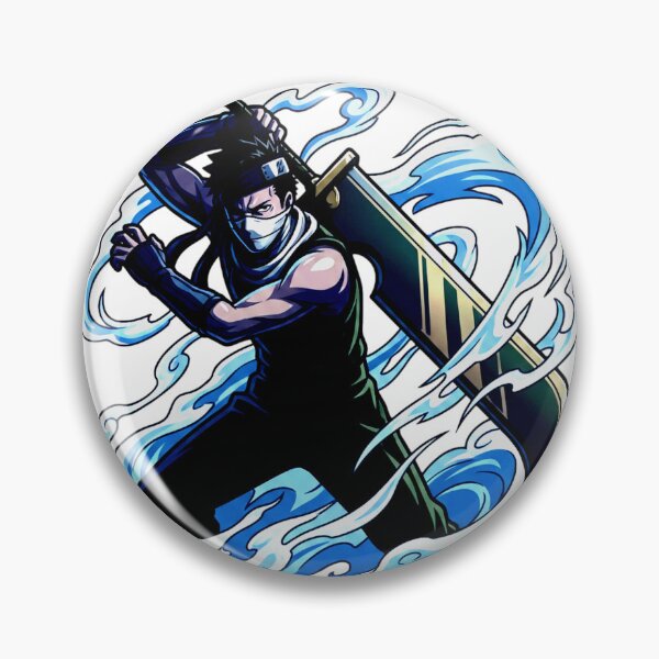 Item preview, Zabuza Hidden Mist Ninja Anime  designed and sold by FreakNRetro.