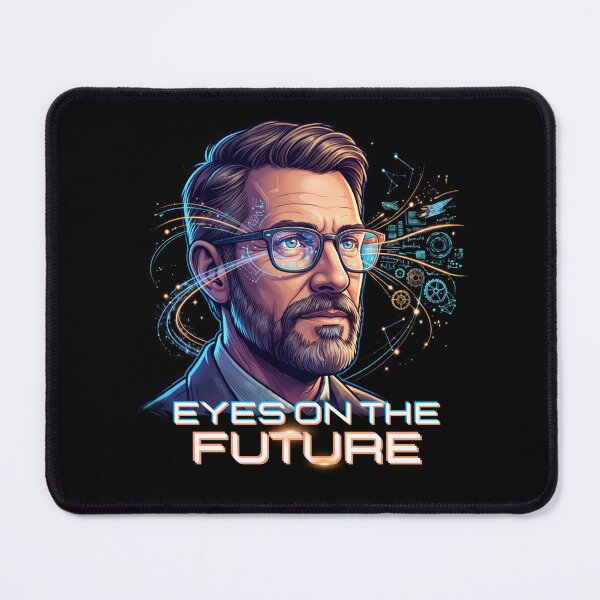 Item preview, Eyes On The Future Visionary Tech Cyberpunk Art designed and sold by rich-moda.