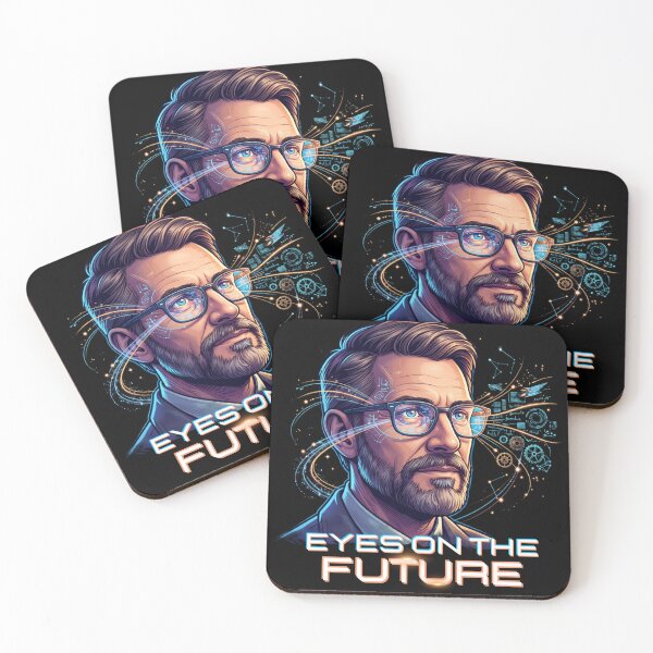 Item preview, Eyes On The Future Visionary Tech Cyberpunk Art designed and sold by rich-moda.