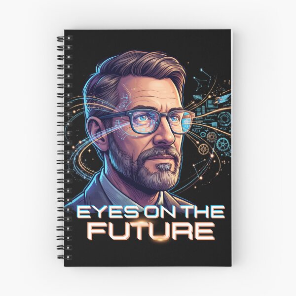 Item preview, Eyes On The Future Visionary Tech Cyberpunk Art designed and sold by rich-moda.