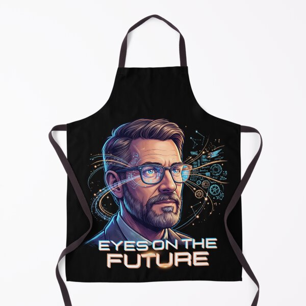 Item preview, Eyes On The Future Visionary Tech Cyberpunk Art designed and sold by rich-moda.
