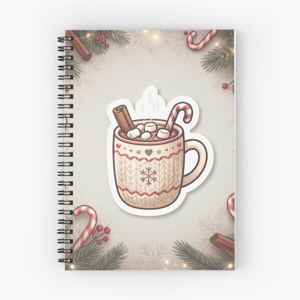 Item preview, Cozy Hot Chocolate with Candy Cane designed and sold by Purpleclomb.