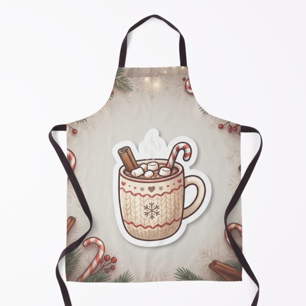 Item preview, Cozy Hot Chocolate with Candy Cane designed and sold by Purpleclomb.
