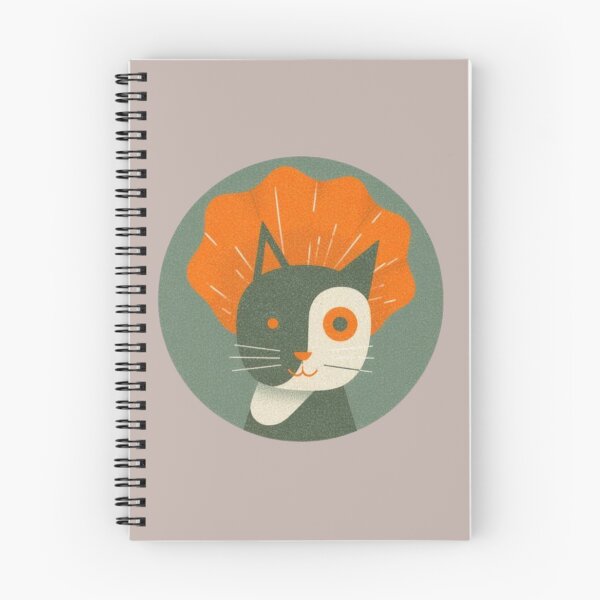 Item preview, Retro Odd-Eyed Cat Portrait designed and sold by mellow-koko.