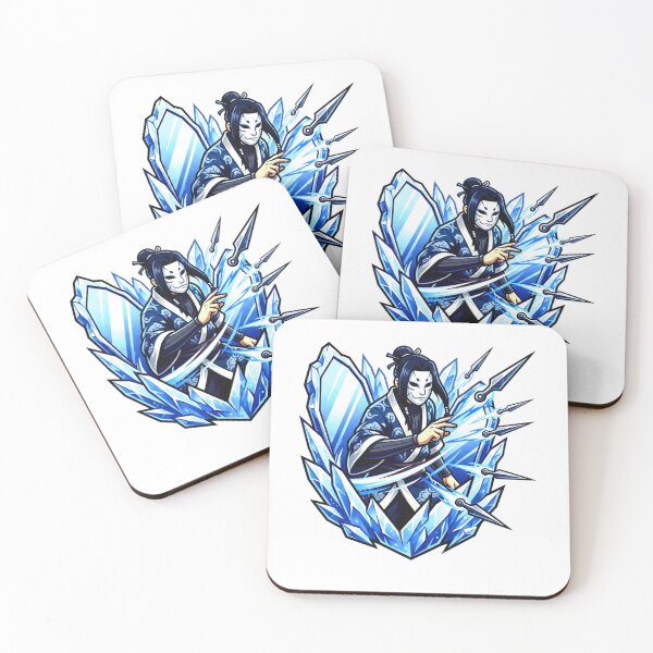 Item preview, Haku Ice Mirrors Ninja Anime  designed and sold by FreakNRetro.