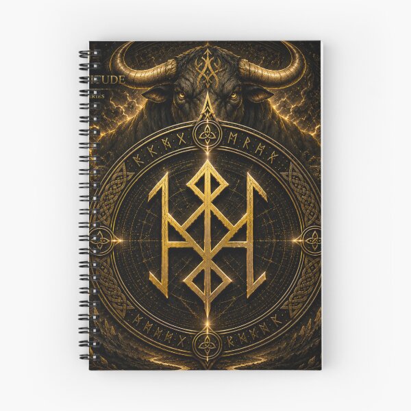 Item preview, Fortitude Bind Rune Norse Viking Symbol designed and sold by Sksticker991.