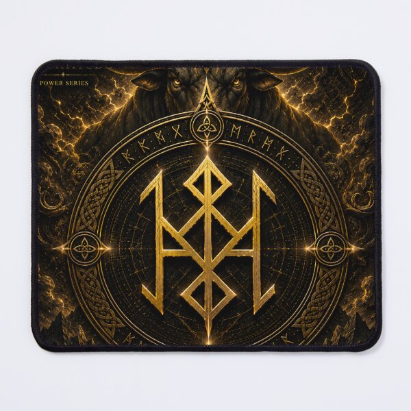 Item preview, Fortitude Bind Rune Norse Viking Symbol designed and sold by Sksticker991.