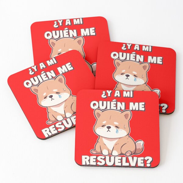 Item preview, Y A Mi Quien Me Resuelve - Funny Spanish Crying Dog Meme designed and sold by GenZFashion000.
