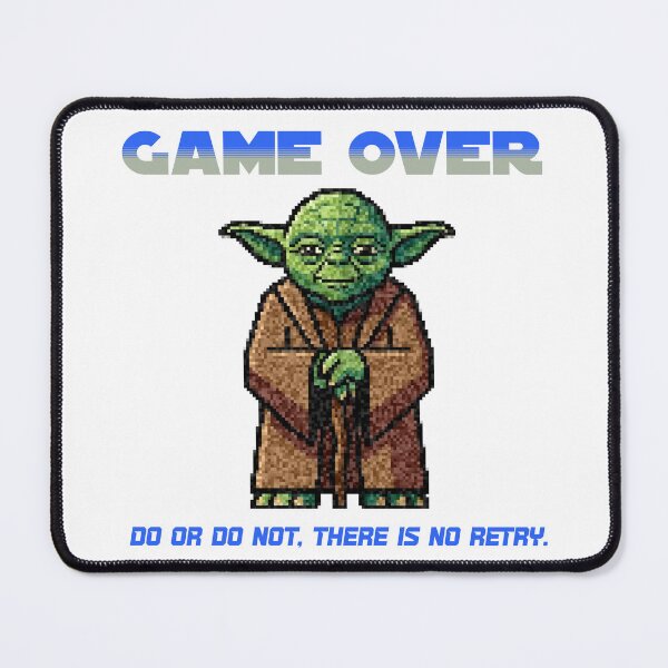 Item preview, Yoda Game Over Screen designed and sold by FreakNRetro.