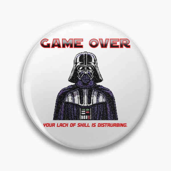 Item preview, Vader Game Over Screen  designed and sold by FreakNRetro.