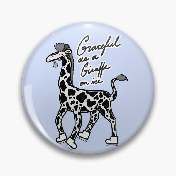 Aperçu de l'œuvre Girafe gracieuse en noir et blanc créée et vendue par Stippledoo.