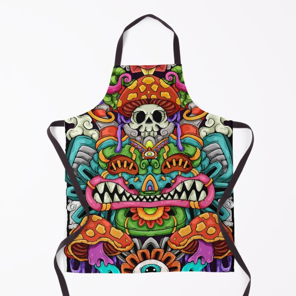 Item preview, Mushroom Monster Doodle Art designed and sold by koyung500Store.