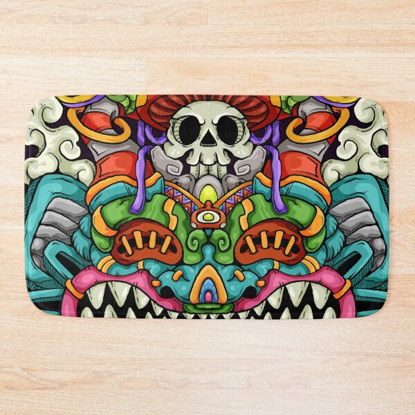 Item preview, Mushroom Monster Doodle Art designed and sold by koyung500Store.