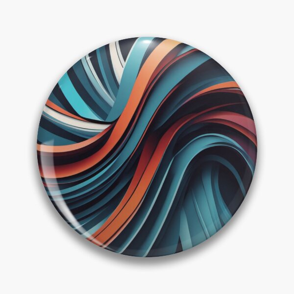 Item preview, Teal Coral Flowing Layers designed and sold by Harmonic_Layers.