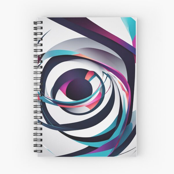 Item preview, Teal Magenta Orbit Lines designed and sold by Harmonic_Layers.