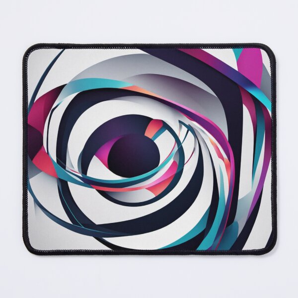 Item preview, Teal Magenta Orbit Lines designed and sold by Harmonic_Layers.