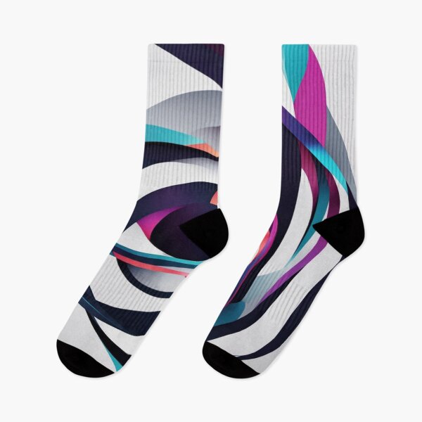 Item preview, Teal Magenta Orbit Lines designed and sold by Harmonic_Layers.