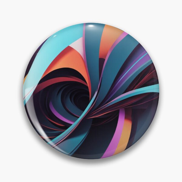 Item preview, Teal Coral Ribbon Spiral designed and sold by Harmonic_Layers.