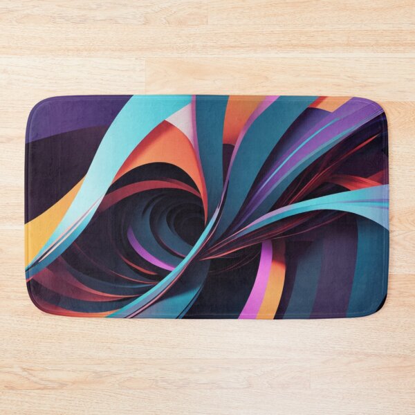 Item preview, Teal Coral Ribbon Spiral designed and sold by Harmonic_Layers.