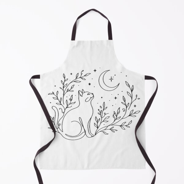 Item preview, Cat looking at the moon  designed and sold by Nitta Studio.