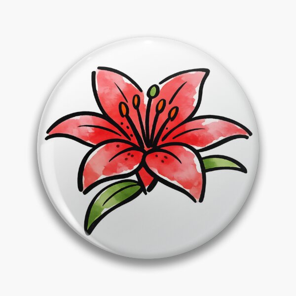 Item preview, Lilly Flower  designed and sold by GraphicsClub.