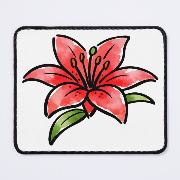 Item preview, Lilly Flower designed and sold by GraphicsClub.