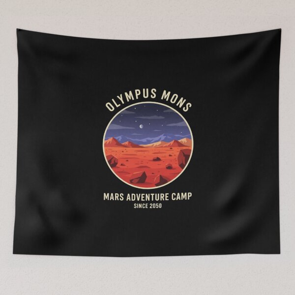 Item preview, Olympus Mons Mars Adventure Camp designed and sold by onakellems.
