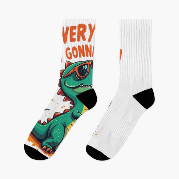 Item preview, Positive Dinosaur Motivational Quote designed and sold by RajDeals.