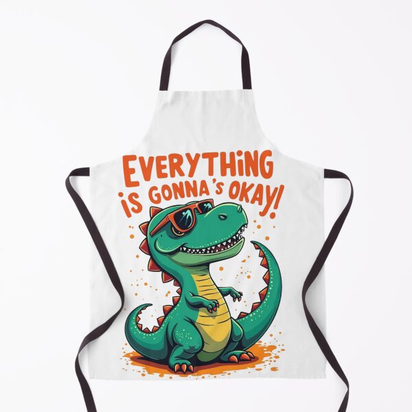 Item preview, Positive Dinosaur Motivational Quote designed and sold by RajDeals.