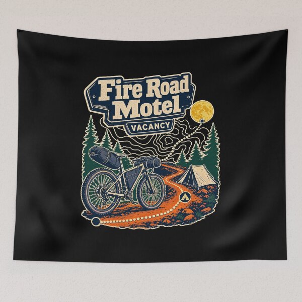 Item preview, First Overnighter Fire Road Motel designed and sold by pirminio.