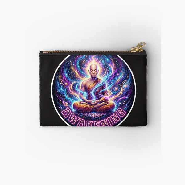 Item preview, "Awakening" Divine Monk Meditation Sticker designed and sold by krazzyremo.