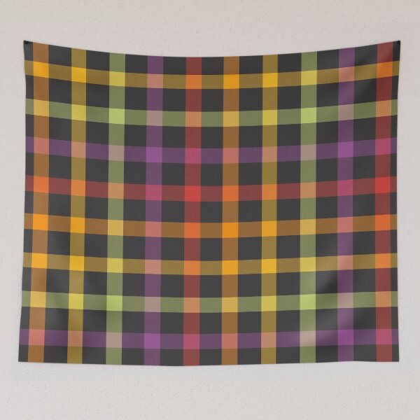 Item preview, Halloween plaid 2 designed and sold by KmcA-designs.