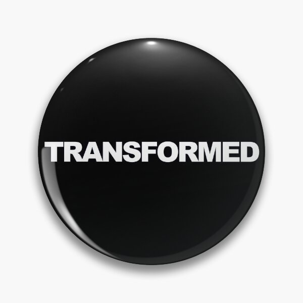 Item preview, TRANSFORMED — White Minimal Bold Type Statement designed and sold by WORDPAUSE.