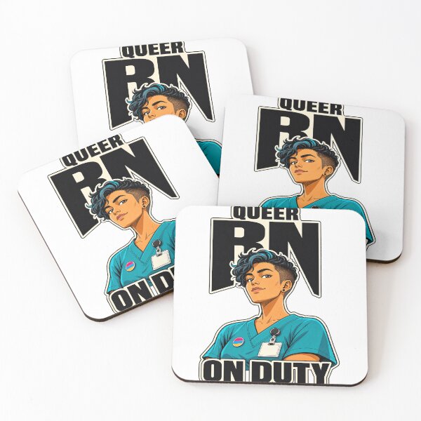 Item preview, Queer RN on Duty Pride designed and sold by pirminio.