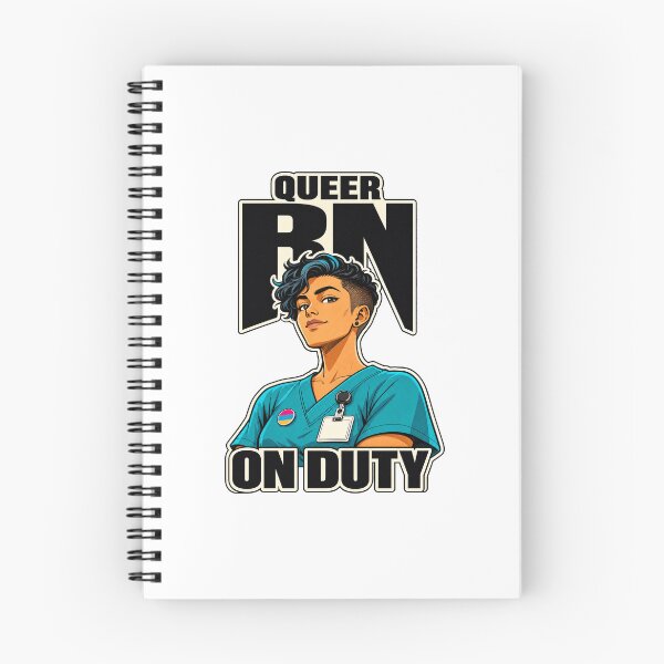 Item preview, Queer RN on Duty Pride designed and sold by pirminio.