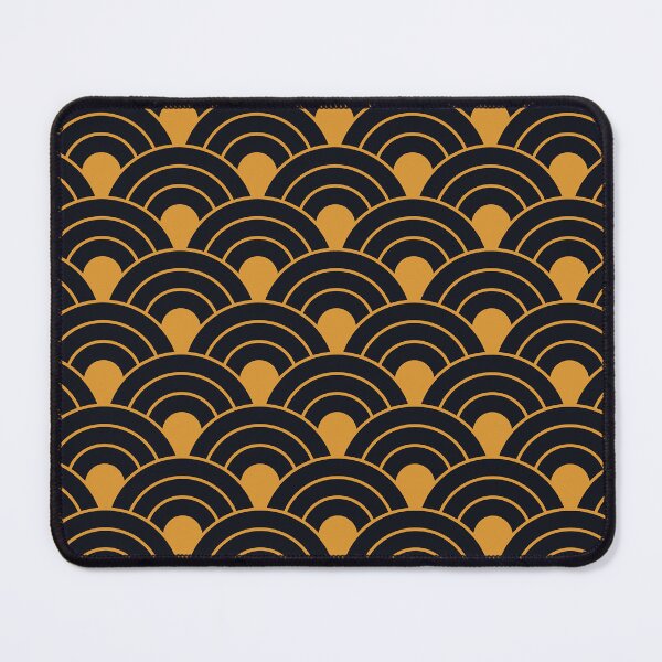 Item preview, Romantic Art Deco Golden And Black Luxury Pattern designed and sold by DEC02.