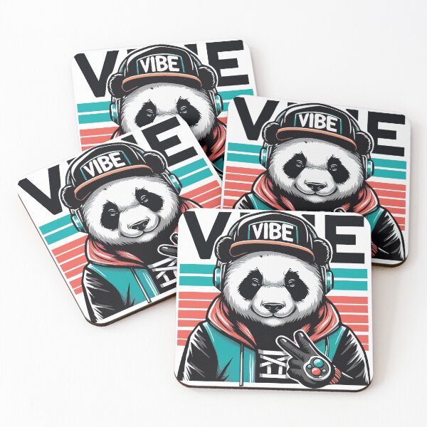Item preview, Modern Graphic Panda With Urban Vibe designed and sold by Nadiename.