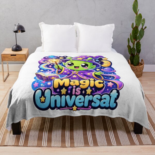 Item preview, Magic Is Universal Alien Wizard designed and sold by Ruamid.