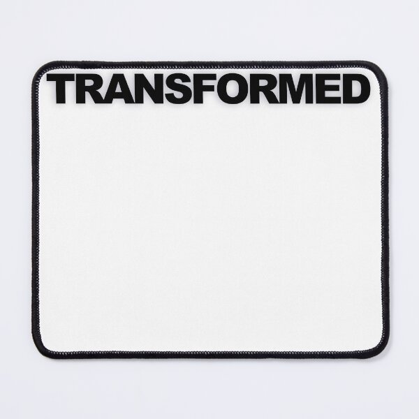 Item preview, TRANSFORMED — Black Minimal Bold Type Statement designed and sold by WORDPAUSE.