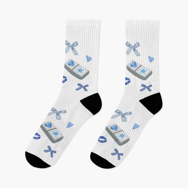 Item preview, Blue hearts and bows design ♡ designed and sold by xSt4rdustxart.